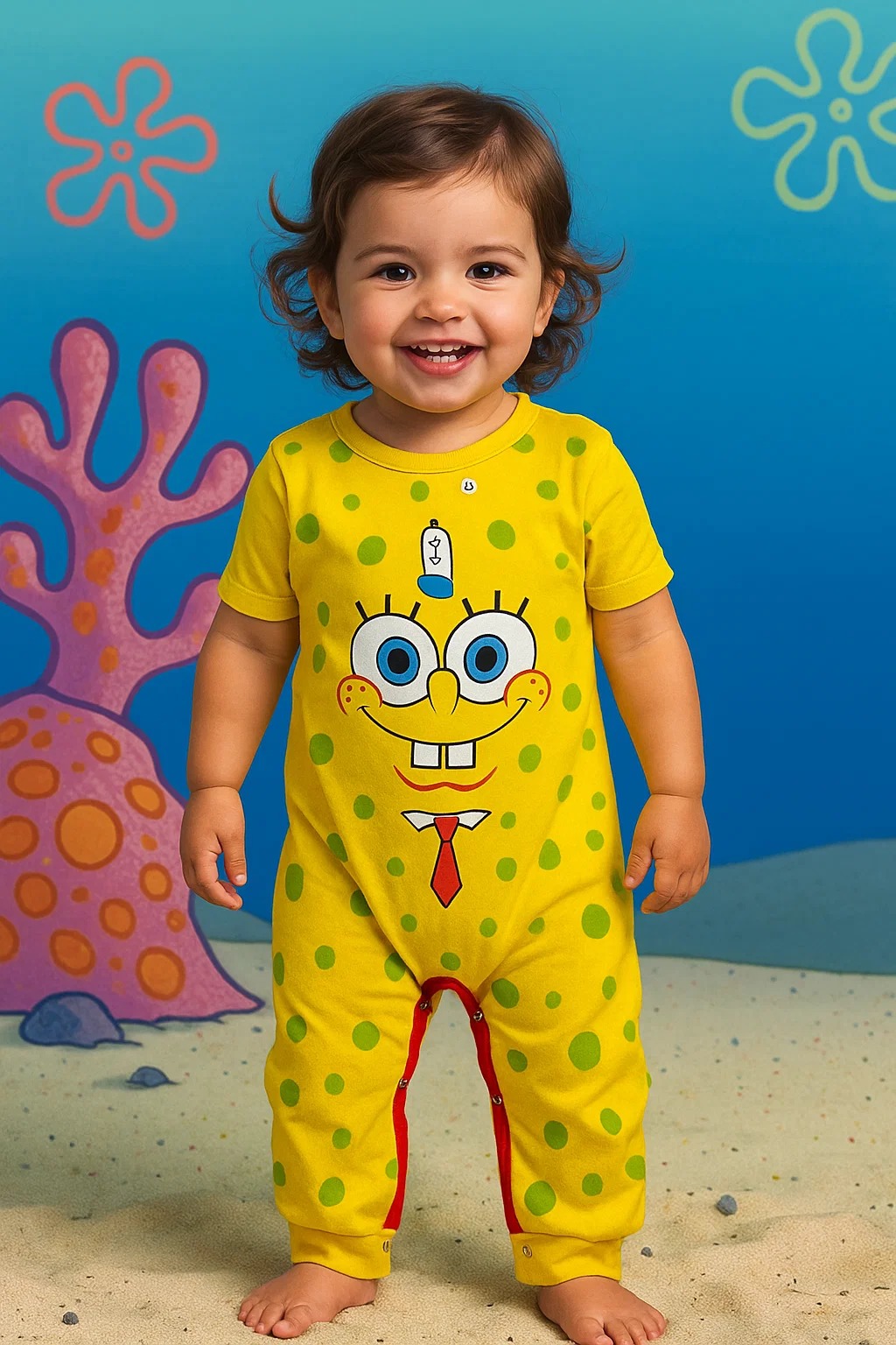 Enterizo o Pijama Bob Esponja