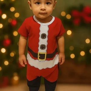 Enterizo o Pijama Santa