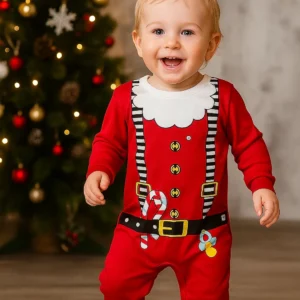 Enterizo o Pijama Santa 3